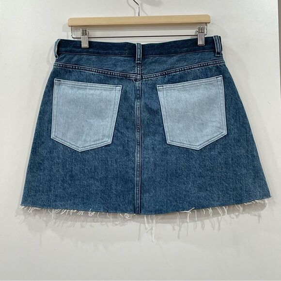 Everlane Cargo Mini Jean Skirt - Picture 9 of 10